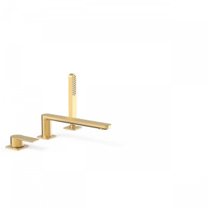 Mitigeur bain sur gorge
avec douchette anticalcaire.
· Débit : 3 bar – 16 l/min
  - TRES 20016201OM Mitigeur bain sur gorge
avec