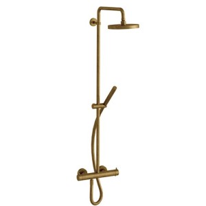 Colonne de douche Triverde Thermostatique complete Vieux Bronze - Cristina Ondyna TV48692