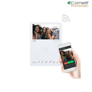 Moniteur mini mains libres wi-fi - Comelit 6741W/BM