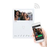Moniteur mini mains libres wi-fi - Comelit 6741W/BM
