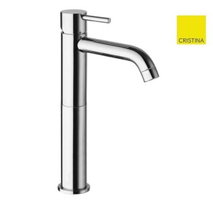 Mitigeur lavabo rehaussé Chromé Triverde  - Cristina Ondyna PM22251