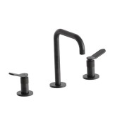 Mélangeur lavabo 3 trous Chromé Noir Brossé EAST SIDE - CRISTINA ONDYNA ES20575 Mélangeur lavabo 3 trous Chromé Noir Brossé EAST