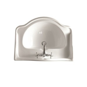 Vasque en céramique blanc 73-54 cm pour lavabo à suspendre ou à poser CHAMBORD - CRISTINA ONDYNA WCH7354 Vasque en céramique bla