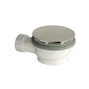 Bonde de douche  avec couvercle extra plat Chrome VIDAGES - CRISTINA ONDYNA AD45551