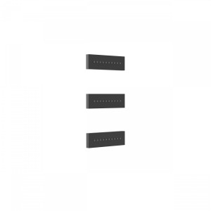 3 jets encastrés d'hydromassage 
140x45 mm. Matière Laiton.  - TRES 29951504NM 29951504NMTRES