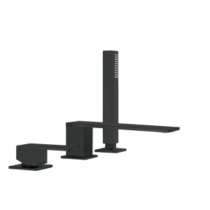 Mitigeur bain d’étagère  avec douchette anticalcaire - TRES 00616105NM 00616105NMTRES