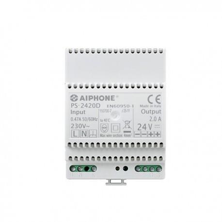 Kit portier Vidéo AIPHONE JPS4AEDF - Ecran 7'' - Platine Encastrée - 130319