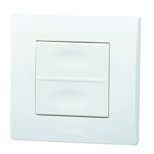 Télécommande murale 2 Touches Power - YOKIS TLM2T45P TLM2T45PYOKIS