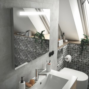 Miroir anti buée SUNSET 90  x 60   - SALGAR 25032 25032SALGAR