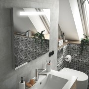Miroir anti buée SUNSET 90  x 60   - SALGAR 25032 25032SALGAR