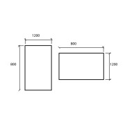 Miroir 1200 SENA - SALGAR 17893 