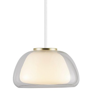 Suspension JELLY Verre Blanc Opale E27 - NORDLUX 2010783001