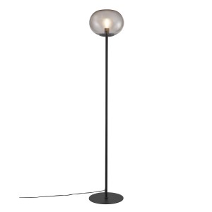 ALTON lampadaire Verre et metal Fumé noir E27  - Nordlux 2010514047 