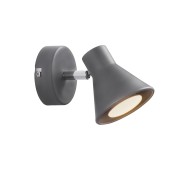 EIK applique murale Métal Gris GU10  - Nordlux 45761010 