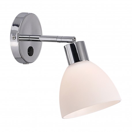 RAY applique murale Métal-Verre Chrome E14  - Nordlux 63191033 