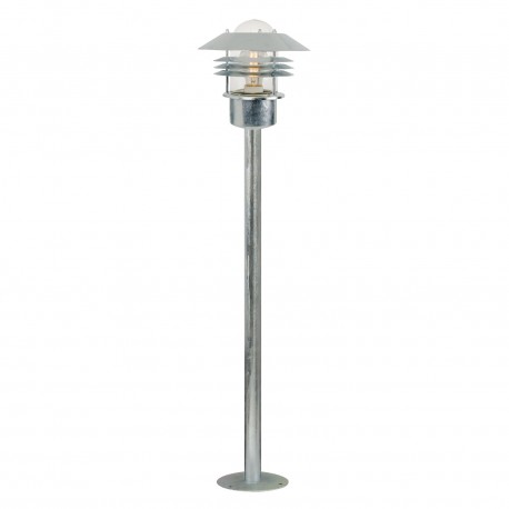 VEJERS potelet Acier Galvanisé et Verre E27  - Nordlux 25118031 