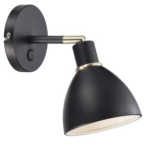 RAY applique murale Métal Noir E14  - Nordlux 63191003 