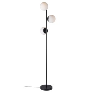 LILLY lampadaire Métal-Verre Noir E14  - Nordlux 48613003 