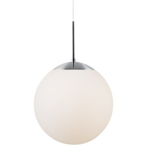 CAFE 30 suspension Métal-Verre Blanc Opale E27  - Nordlux 39583001 