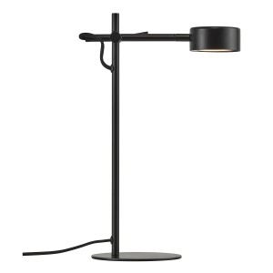 Lampe CLYDE de table Métal et plastique Noir LED - Nordlux 2010835003