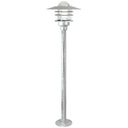 AGGER potelet Acier Galvanisé et Verre E27  - Nordlux 74528031 