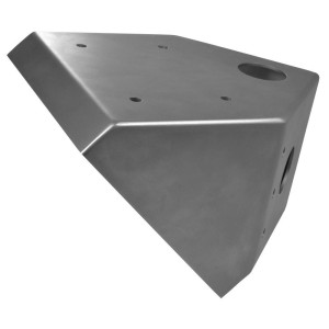 Support angle et 45° cam inox - URMET 19970007 