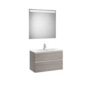 The Gap Pack Cpt 2T 800Mm (Unik+Miroir) Blanc Brillant - ROCA A851528806 