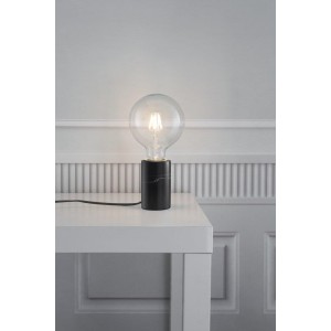 Lampe de table Marbre Noir E27 SIV - Nordlux 45875003