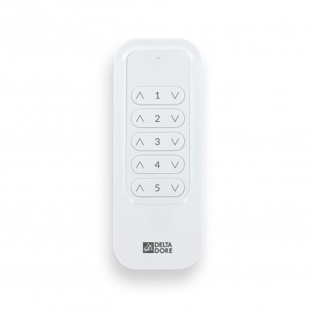 TYXIA 1700 - Télécommandes pour volets roulants et éclairages 5 canaux - DELTADORE 6351403 