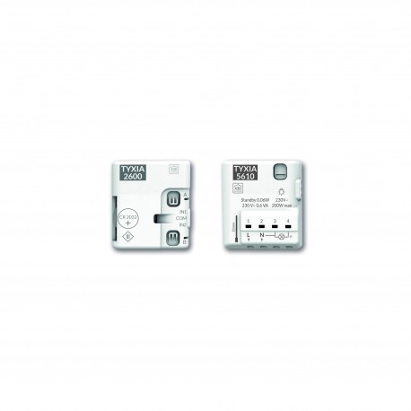 PACK TYXIA 501 - Pack éclairage va et vient sans fil avec neutre - DELTADORE 6351407 