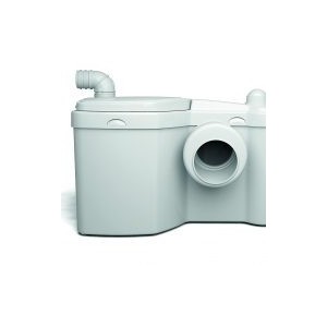 Broyeur et pompe adaptable WC et lavabo 2 entrées - WATERMATIC W12