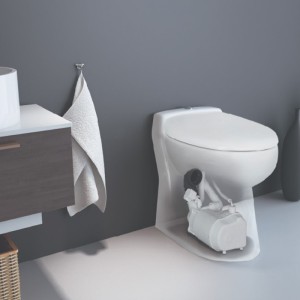 Broyeur et pompe idéal pour les petits espaces et ultra silencieux - WATERMATIC W20SP