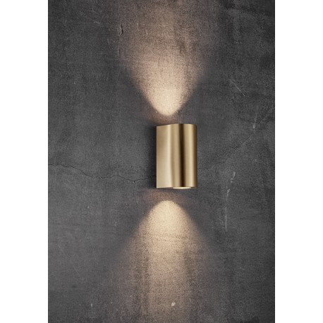 Applique murale CANTO MAXI 2 Laiton GU10  - Nordlux 49721035