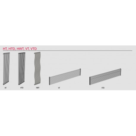 Radiateur chauffage central ACOVA STRIANE Vertical simple 1199W - HT-180-049