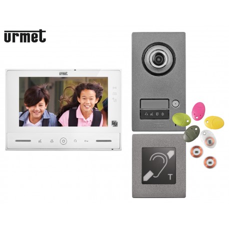 Interphone vidéo URMET KIT NOTE 2  mains-libres - Urmet  1723/71ERP