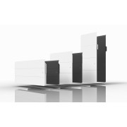 Radiateur Fonte INTUIS AXOO 1250W horizontal blanc connecté NEN3074SEEC