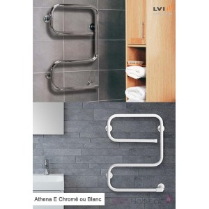 Radiateur sèche-serviettes électrique vertical ATHENA E - FINIMETAL