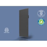 Radiateur Fonte INTUIS AXOO 1500W Vertical Gris anthracite connecté NEN3085SEHS