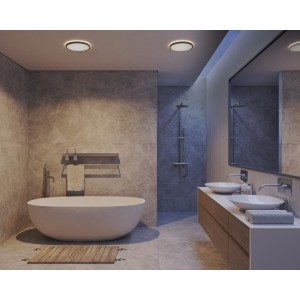 OJA 29 SDB plafonnier Plastique Noir LED integrée 3000/4000K - Nordlux 2015026103 