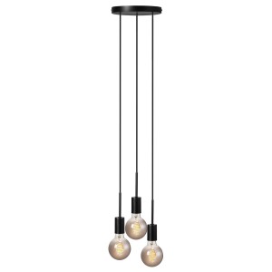 PACO, 3- Suspension, Noir, IP 20, E27  - NORDLUX 2112063003 