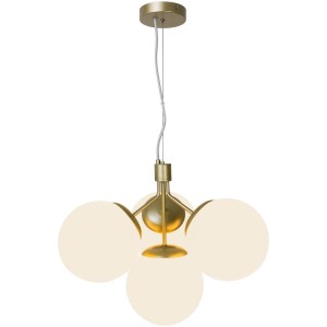 IVONA, 4-Suspension, Laiton, IP20, E27  - NORDLUX 2112153035 