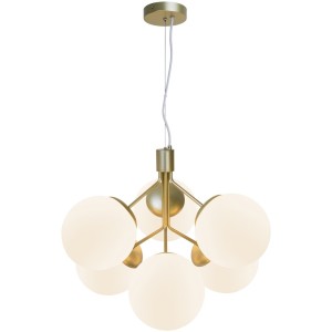 IVONA, 6-Suspension, Laiton, IP20, E27  - NORDLUX 2112163035 