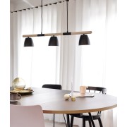 THEO, 3-Suspension, Noir, IP20, GU10  - NORDLUX 2112603003 