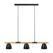 THEO, 3-Suspension, Noir, IP20, GU10  - NORDLUX 2112603003 
