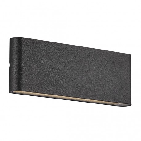 KINVER 26, Applique murale, Noir, IP54, LED module  - NORDLUX 2118181003 