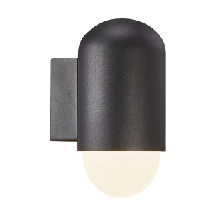 HEKA, Applique murale, Noir, IP44, E27  - NORDLUX 2118211003 