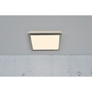 OJA CARRE 29 plafonnier Plastique Blanc-nickel satiné LED integrée 3000/4000K - Nordlux 2015056155 