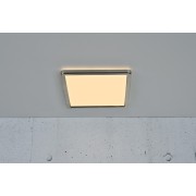 OJA CARRE 29 plafonnier Plastique Blanc-nickel satiné LED integrée 3000/4000K - Nordlux 2015056155 