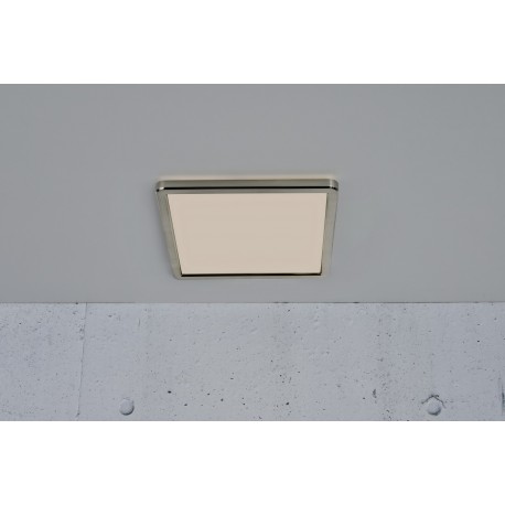 OJA CARRE 29 plafonnier Plastique Blanc-nickel satiné LED integrée 3000/4000K - Nordlux 2015056155 