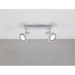 EIK spot 2 Métal Blanc GU10  - Nordlux 45770101 